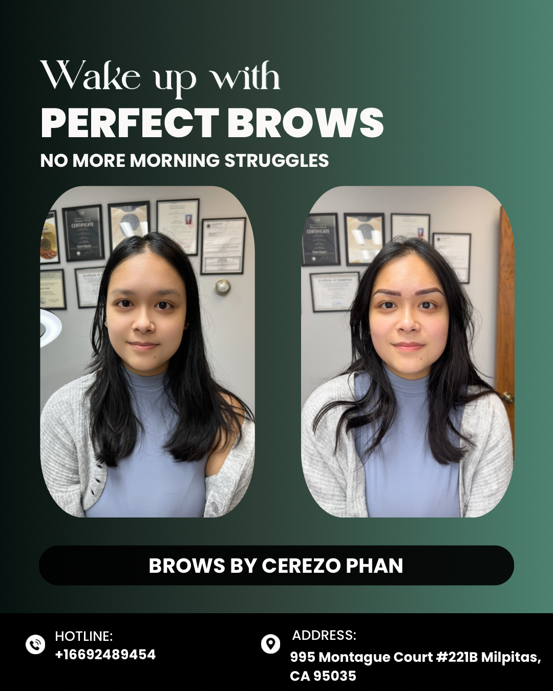 Wake Up With Perfect Brows