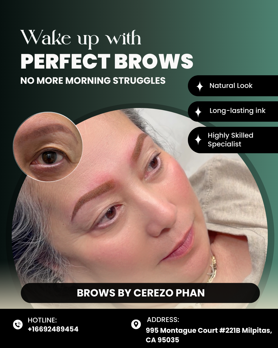 Wake Up With Perfect Brows