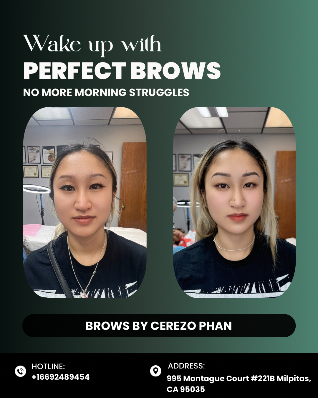 Wake Up With Perfect Brows